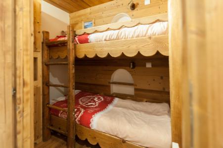 Urlaub in den Bergen 3-Zimmer-Appartment für 4 Personen - Résidence les Edelweiss - Champagny-en-Vanoise - Stockbetten