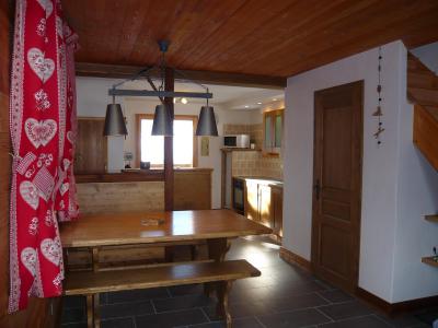 Vakantie in de bergen Chalet 3 kamers 7 personen - Résidence les Edelweiss - Champagny-en-Vanoise - Eethoek