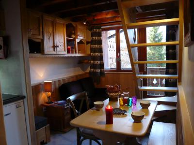 Holiday in mountain resort Studio 3 people (standard) - Résidence les Edelweiss - Champagny-en-Vanoise - Living room