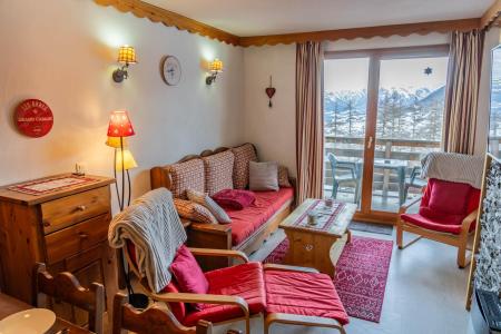Urlaub in den Bergen 4 Zimmer Maisonettewohnung für 10 Personen (1205) - Résidence les Erines - Les Orres - Wohnzimmer