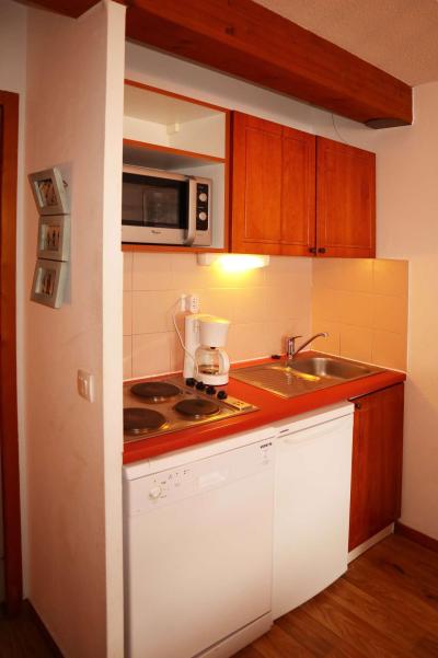 Wakacje w górach Apartament 2 pokojowy z alkową 8 osób (499) - Résidence les Erines - Mélèzes d'Or - Les Orres - Aneks kuchenny