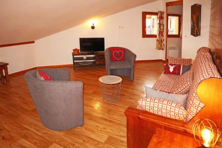 Wakacje w górach Apartament 2 pokojowy z alkową 8 osób (499) - Résidence les Erines - Mélèzes d'Or - Les Orres - Pokój gościnny