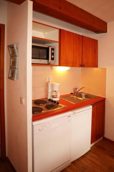 Vacaciones en montaña Apartamento cabina 2 piezas para 6 personas (499) - Résidence les Erines - Mélèzes d'Or - Les Orres - Kitchenette