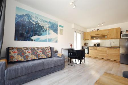 Holiday in mountain resort Studio cabin 4 people (803) - Résidence les Esserts - Les Houches - Living room