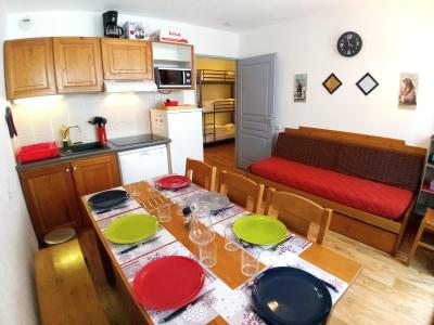 Vakantie in de bergen Appartement 2 kamers bergnis 7 personen (32m²) - Résidence les Etoiles d'Orion - Orcières Merlette 1850 - Woonkamer