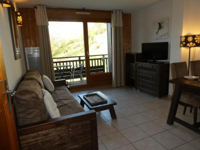 Holiday in mountain resort 2 room apartment 4 people (A7) - Résidence les Fermes de Saint Gervais - Saint Gervais - Living room