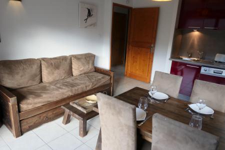 Urlaub in den Bergen 3-Zimmer-Appartment für 6 Personen (B20) - Résidence les Fermes de Saint Gervais - Saint Gervais - Wohnzimmer