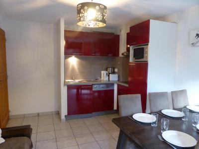 Urlaub in den Bergen 3-Zimmer-Appartment für 6 Personen (B25) - Résidence les Fermes de Saint Gervais - Saint Gervais - Küche