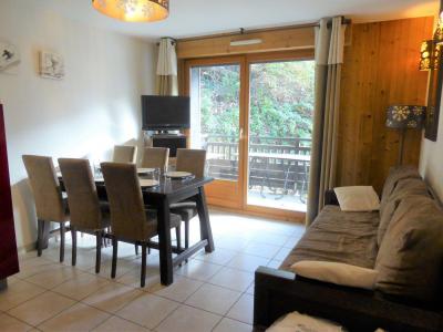 Urlaub in den Bergen 3-Zimmer-Appartment für 6 Personen (B25) - Résidence les Fermes de Saint Gervais - Saint Gervais - Wohnzimmer