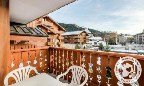 Rent in ski resort 3 room apartment 6 people (Sélection 40m²-2) - Résidence les Fermes du Soleil - Maeva Home - Les Carroz - Summer outside