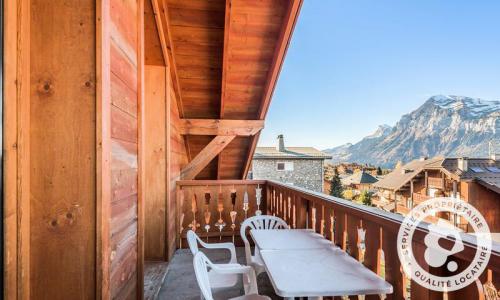 Rent in ski resort 4 room apartment 7 people (60m²-4) - Résidence les Fermes du Soleil - Maeva Home - Les Carroz - Summer outside