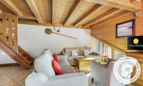 Ski verhuur Appartement 4 kamers 8 personen (Sélection -3) - Résidence les Fermes du Soleil - Maeva Home - Les Carroz - Buiten zomer
