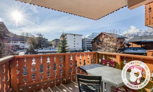 Ski verhuur Appartement 3 kamers 6 personen (Sélection ) - Résidence les Fermes du Soleil - Maeva Home - Les Carroz - Buiten zomer