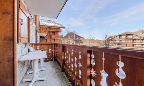 Urlaub in den Bergen 3-Zimmer-Appartment für 6 Personen (Sélection 45m²) - Résidence les Fermes du Soleil - MH - Les Carroz - Draußen im Sommer