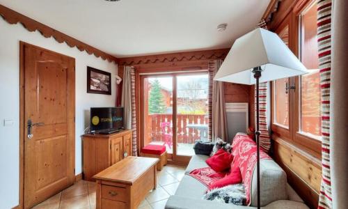 Urlaub in den Bergen 3-Zimmer-Appartment für 6 Personen (Prestige 41m²-1) - Résidence les Fermes du Soleil - MH - Les Carroz - Draußen im Sommer