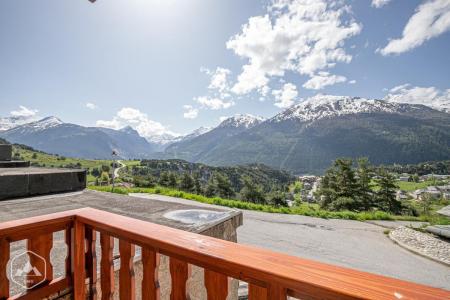 Rent in ski resort Studio cabin 4 people (30) - Résidence Les Fleurs - Aussois - Summer outside