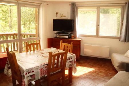 Vakantie in de bergen Appartement 2 kamers bergnis 6 personen (465) - Résidence les Flocons - Les Orres - Woonkamer