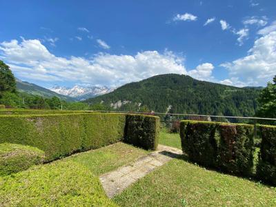 Vakantie in de bergen Studio bergnis 4 personen (450-03) - Résidence les Flocons - Le Grand Bornand - Tuin