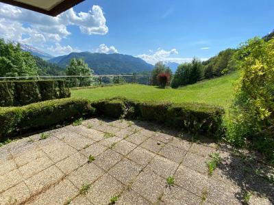 Vakantie in de bergen Studio bergnis 4 personen (450-03) - Résidence les Flocons - Le Grand Bornand - Tuin