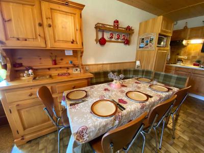 Urlaub in den Bergen Studio Schlafnische 4 Personen (450-03) - Résidence les Flocons - Le Grand Bornand - Wohnzimmer