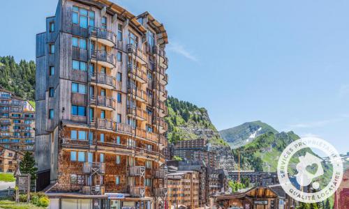 Rent in ski resort 2 room apartment 7 people (Confort -10) - Résidence les Fontaines Blanches - MH - Avoriaz - Summer outside