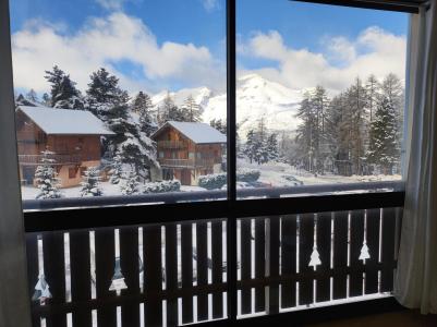 Vacaciones en montaña Estudio -espacio montaña- para 4 personas (224) - Résidence Les Fontettes 2 - La Joue du Loup - Ventana