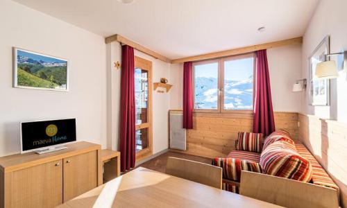 Аренда на лыжном курорте Квартира студия для 4 чел. (Confort 22m²) - Résidence les Gémeaux - Maeva Home - La Plagne - летом под открытым небом