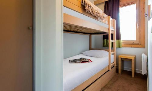 Vacances en montagne Studio 4 personnes (23m²) - Résidence Les Gémeaux MH - La Plagne - Coin nuit