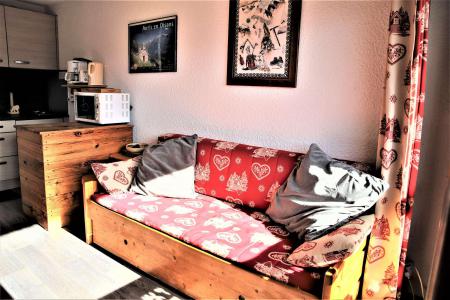 Holiday in mountain resort Studio sleeping corner 4 people (142) - Résidence les Gentianes - Auris en Oisans