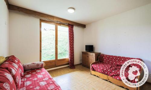 Ski verhuur Appartement 3 kamers 6 personen (Confort 45m²) - Résidence les Gentianes - Maeva Home - Puy-Saint-Vincent - Woonkamer
