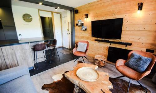 Location au ski Appartement 2 pièces 4 personnes (34m²-1) - Résidence les Gentianes - MH - La Plagne - Extérieur été