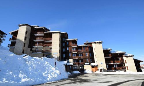 Аренда на лыжном курорте Апартаменты 2 комнат 4 чел. (34m²-1) - Résidence les Gentianes - MH - La Plagne - летом под открытым небом