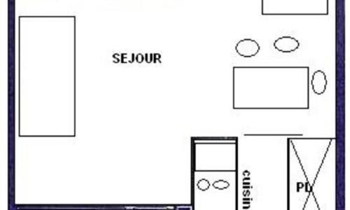 Location au ski Studio 4 personnes (22m²-3) - Résidence les Gentianes - MH - La Plagne - Extérieur été
