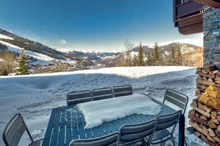 Urlaub in den Bergen 4-Zimmer-Appartment für 10 Personen (ARCELIN 1) - Résidence les Glaciers - Courchevel - Terrasse