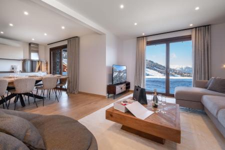 Urlaub in den Bergen 4-Zimmer-Appartment für 10 Personen (ARCELIN 1) - Résidence les Glaciers - Courchevel - Wohnzimmer