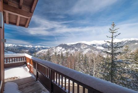 Urlaub in den Bergen 4 Zimmer Maisonettewohnung für 8 Personen (ARCELIN 4) - Résidence les Glaciers - Courchevel - Terrasse