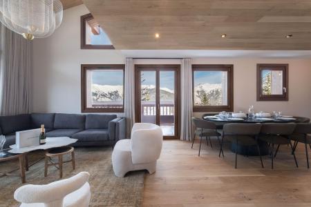 Urlaub in den Bergen 4 Zimmer Maisonettewohnung für 8 Personen (ARCELIN 4) - Résidence les Glaciers - Courchevel - Wohnzimmer