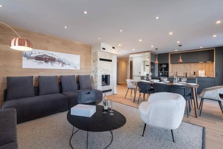 Urlaub in den Bergen 5-Zimmer-Appartment für 8 Personen (ARCELIN 2) - Résidence les Glaciers - Courchevel - Wohnzimmer