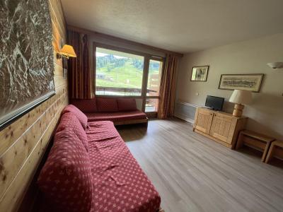 Vakantie in de bergen Appartement 3 kamers 6 personen (537) - Résidence les Glaciers - La Plagne - Woonkamer