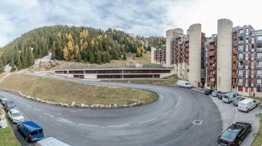 Vacaciones en montaña Estudio para 2 personas (412) - Résidence les Glaciers - La Plagne - Balcón