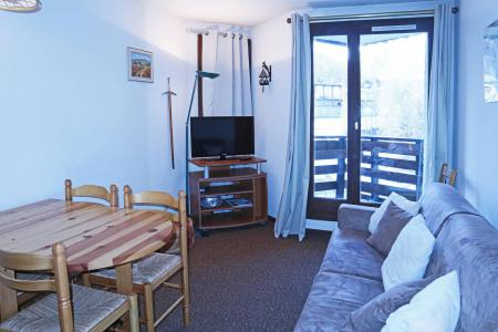 Urlaub in den Bergen Studio Schlafnische 4 Personen (108) - Résidence les Gradins - Les Orres - Wohnzimmer