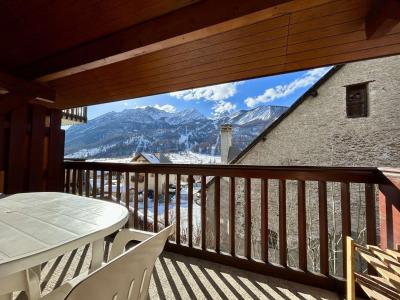 Holiday in mountain resort 2 room apartment 4 people (1025) - Résidence les Griottes - Serre Chevalier - Balcony