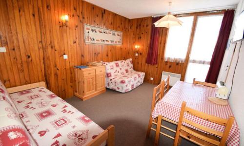 Ski verhuur Studio 3 personen (20m²-2) - Résidence les Hameaux I - MH - La Plagne - Woonkamer