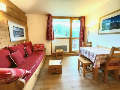 Vakantie in de bergen Studio 4 personen - Résidence les Hameaux II - La Plagne - Woonkamer