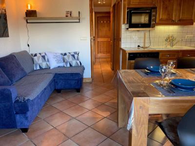 Vakantie in de bergen Appartement 2 kabine kamers 4 personen (H795) - Résidence les Hauts de Chavants - Les Houches - Woonkamer