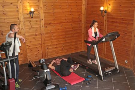 Vakantie in de bergen Résidence les Hauts de Préclaux - Les Orres - Fitnessruimte