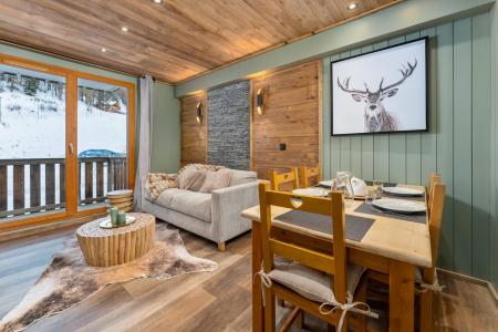 Urlaub in den Bergen 2-Zimmer-Holzhütte für 6 Personen (MBB106) - Résidence les Hauts de Préclaux I - Les Orres - Wohnzimmer