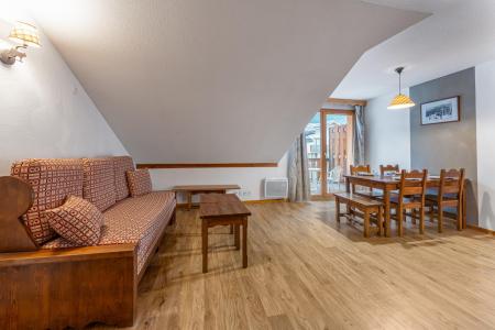 Urlaub in den Bergen 2-Zimmer-Holzhütte für 6 Personen (MZ1301) - Résidence les Hauts de Préclaux I - Les Orres - Wohnzimmer