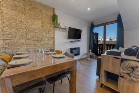 Wakacje w górach Apartament 3 pokojowy kabina 6 osób (MBB407) - Résidence les Hauts de Préclaux I - Les Orres - Pokój gościnny