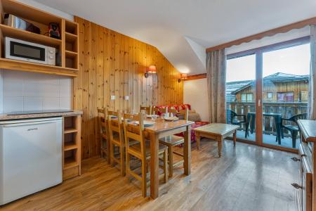 Vacanze in montagna Appartamento 2 stanze con angolo notte per 6 persone (MBA301) - Résidence les Hauts de Préclaux I - Les Orres - Soggiorno